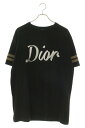 ディオール DIOR サイズ:S 22SS 293J659A0554 コットンコンパクトジャージーリラックスフィットTシャツ(ブラック)【115052】【FK0...