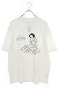 シークエル SEQUEL サイズ:XXL 24AW SQ-24AW-SWST-02 白雪姫プリントTシャツ(ホワイト)【102052】【BS99】【メンズ】【中...