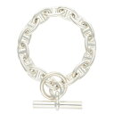 エルメス HERMES サイズ:15LINK Chaine d'Ancre MM シェーヌダンクルMMシルバーブレスレット(シルバー 55.26g)【10205...