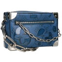 ルイヴィトン LOUISVUITTON M22588 ミニ・ソフトトランク モノグラム・アクアガーデンショルダーバッグ(ブルー×シルバー)【921052】【S...