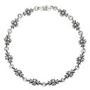 クロムハーツ Chrome Hearts サイズ:12LINK TNY E CH PLS タイニーECHプラス シルバーブレスレット(シルバー 10.62g)【...