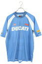 シュプリーム SUPREME サイズ:M 24SS Ducati Soccer Jersey サッカージャージーTシャツ(ブルー)【514052】【HJ12】【...