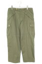 セリーヌ CELINE サイズ:40 40 2Z297004N PANTALON CARGO パンタロンカーゴロングパンツ(カーキ)【602052】【BS99】...