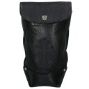 クロムハーツ Chrome Hearts クロスパッチレザースコップケース(ブラック×シルバー)【202052】【SJ02】【小物】【中古】bb17#rink...