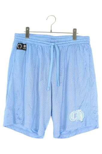 クロムハーツ Chrome Hearts サイズ:XXL MESH VARSITY SHORTS CHプリントメッシュハーフパンツ(ライトブルー)【704052】【NO05】【メンズ】【中古】bb328#rinkan*A クロムハーツ Chrome Hearts サイズ:XXL MESH VARSITY SHORTS CHプリントメッシュハーフパンツ(ライトブルー)【704052】【NO05】【メンズ】【中古】bb328#rinkan*A