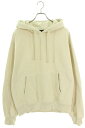 ステューシー STUSSY サイズ:L Back Applique Hoodie フードロゴ刺繍パーカー(ホワイト)【702052】【BS55】【メンズ】【中古】bb428#rinkan*B