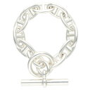 エルメス HERMES サイズ:11LINK Chaine d'Ancre TGM シェーヌダンクルTGMシルバーブレスレット(シルバー 104.6g)【902...