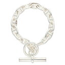 エルメス HERMES サイズ:16LINK Chaine d'Ancre MM シェーヌダンクルMMシルバーブレスレット(シルバー 58.75g)【31205...