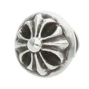 クロムハーツ Chrome Hearts STUD CRSBLL クロスボールスタッド シルバーピアス(シルバー 1.53g)【212052】【GZ11】【小物】【中古】bb411#rinkan*B
