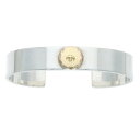 ゴローズ goro's サイズ:M 平打ちブレス M ブレスレット(シルバー×ゴールド 32.88g)【812052】【HJ08】【小物】【中古】bb33#ri...