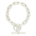 エルメス HERMES サイズ:17LINK Chaine d'Ancre MM シェーヌダンクルMMシルバーブレスレット(シルバー 59.75g)【11205...
