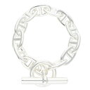 エルメス HERMES サイズ:12LINK Chaine d'Ancre TGM シェーヌダンクルTGMシルバーブレスレット(シルバー 109.77g)【21...