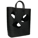 ルイヴィトン LOUISVUITTON サイズ:MM M58661 ウィズホール モノグラムアンプラントレザートートバッグ(ブラック)【112052】【SS13...