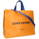 ルイヴィトン LOUISVUITTON サイズ:MM M24457 ポップアップストア限定トートバッグ(オレンジ×ブルー)【212052】【SB01】【小物】【...
