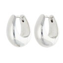 トムウッド TOM WOOD Ice Hoop Small アイスフープ ホワイトロジウムシルバーピアス(シルバー 総重量7.69g)【826052】【BS99】【小物】【中古】bb30#rinkan*B