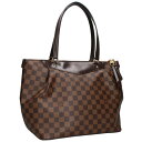 ルイヴィトン LOUISVUITTON ウェストミンスターGM N41103 ダミエハンドバッグ(ブラウン)【912052】【BS99】【小物】【中古】bb2...