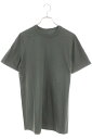 リックオウエンス Rick Owens サイズ:S 21AW RU02A5264-JA LEVEL T クルーネックレベルTシャツ(グリーン)【612052】【...