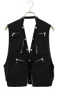 リックオウエンス Rick Owens サイズ:46 25SS RU01E5767TE 09 カーゴベスト(ブラック)【512052】【SS13】【メンズ】【新...