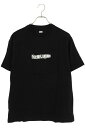 シークエル SEQUEL サイズ:M 23AW SQ-23AW-ST-06 ロゴプリントTシャツ(ブラック)【303052】【BS99】【メンズ】【中古】bb1...