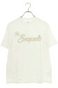 シークエル SEQUEL サイズ:S 23SS SQ-23SS-ST-12 ロゴプリントTシャツ(ホワイト)【303052】【BS99】【メンズ】【中古】bb1...