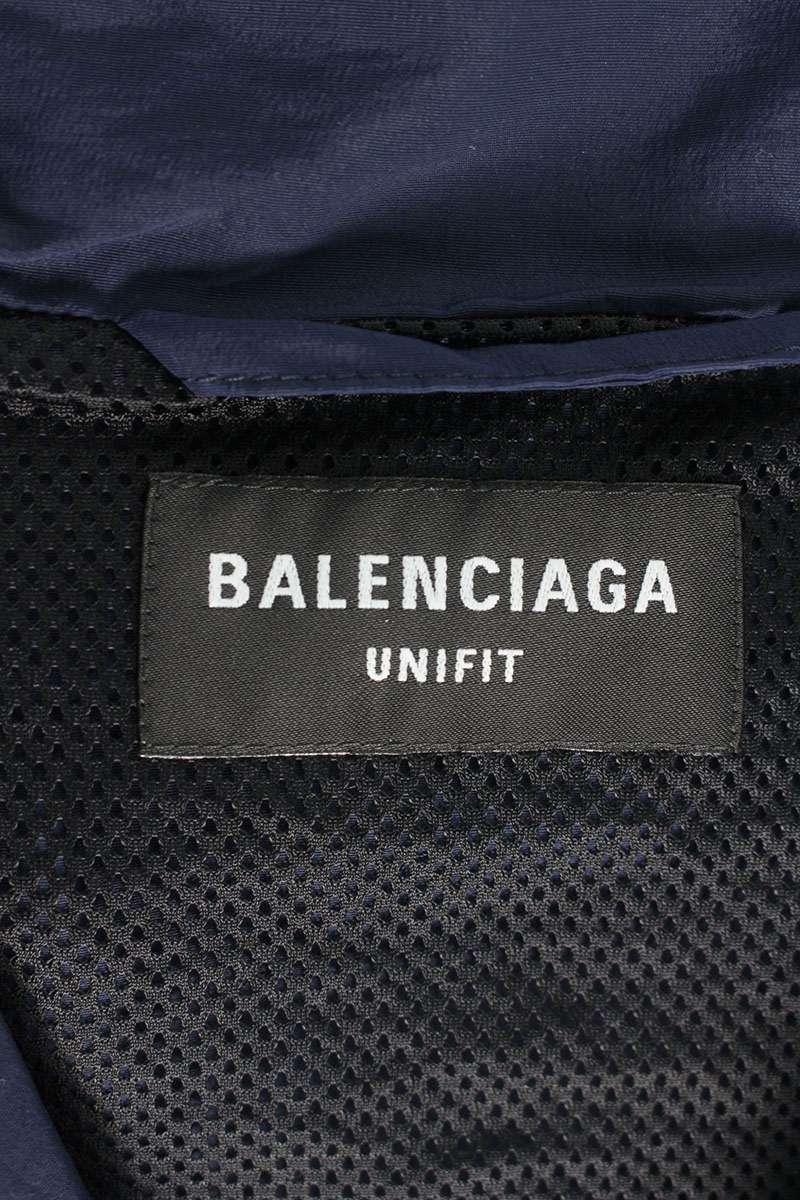 バレンシアガ BALENCIAGA　サイズ:XS 663065 TKO48 トランスフォーマートラックスーツブルゾン(ネイビー×ブラック×ホワイト)【612052】【SB01】【メンズ】【中古】[less]bb380#rinkan*B