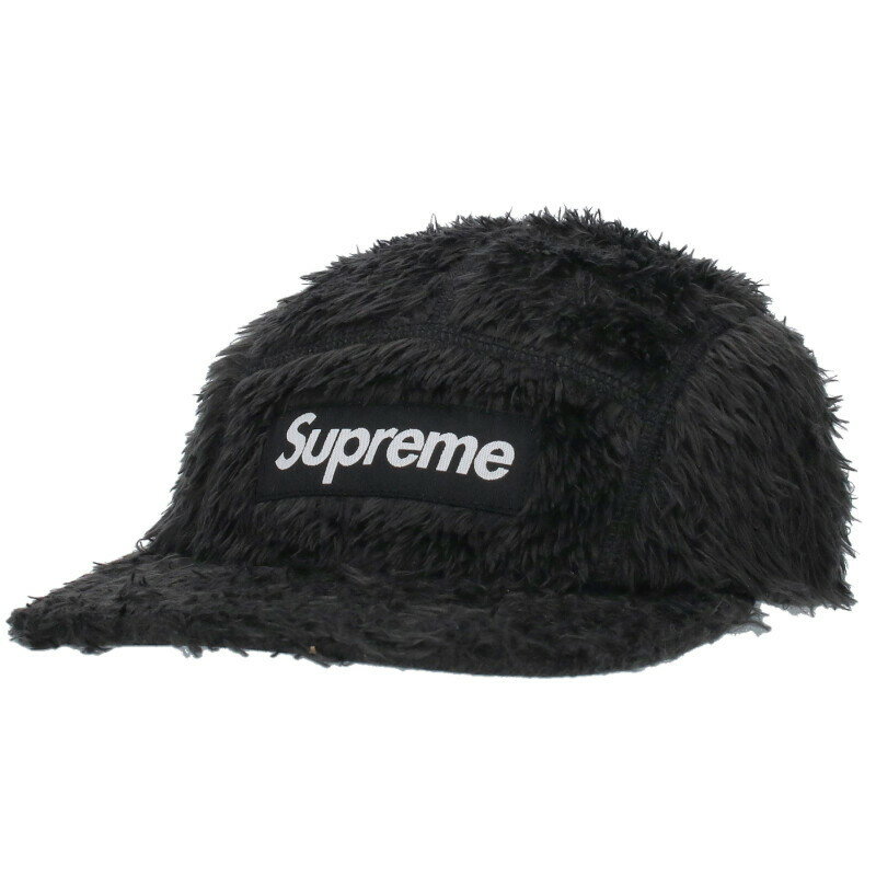 シュプリーム SUPREME 24AW Fuzzy Camp Cap ファーキャンプキャップ(ブラック)【712052】【HJ12】【小物】【中古】bb443#rinkan*B