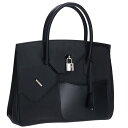 エルメス HERMES バーキン無秩序 U刻印 SV金具ハンドバッグ(ブラック×シルバー)【612052】【GZ11】【小物】【中古】bb17#rinkan*...