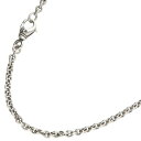 クロムハーツ Chrome Hearts サイズ:40inch NE CHAIN 40 NEチェーン40inch シルバーネックレス(シルバー 46.87g)【812052】【SJ02】【小物】【中古】bb132#rinkan*B(4)