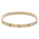 カルティエ Cartier サイズ:18 LOVE BRACELET ラブブレス K18PGラブブレスレット(ピンクゴールド 33.17g)【812052】【G...