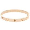 カルティエ Cartier サイズ:17 LOVE BRACELET ラブブレス K18PG ラブブレスレット(ピンクゴールド 32.08g)【812052】【...