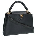 ルイヴィトン LOUISVUITTON M94755 カプシーヌ トリヨンレザーハンドバッグ(ブラック)【812052】【GZ14】【小物】【中古】bb132...