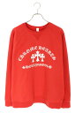 クロムハーツ Chrome Hearts サイズ:XL U SAILIN ON CREW スウェット(レッド×シルバー)【022052】【SJ02】【メンズ】【...