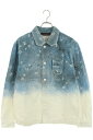 ルイヴィトン LOUISVUITTON サイズ:S RM201M QYZ HIS09W モノグラムグラデーション長袖シャツ(ブルー×ホワイト)【122052】【...