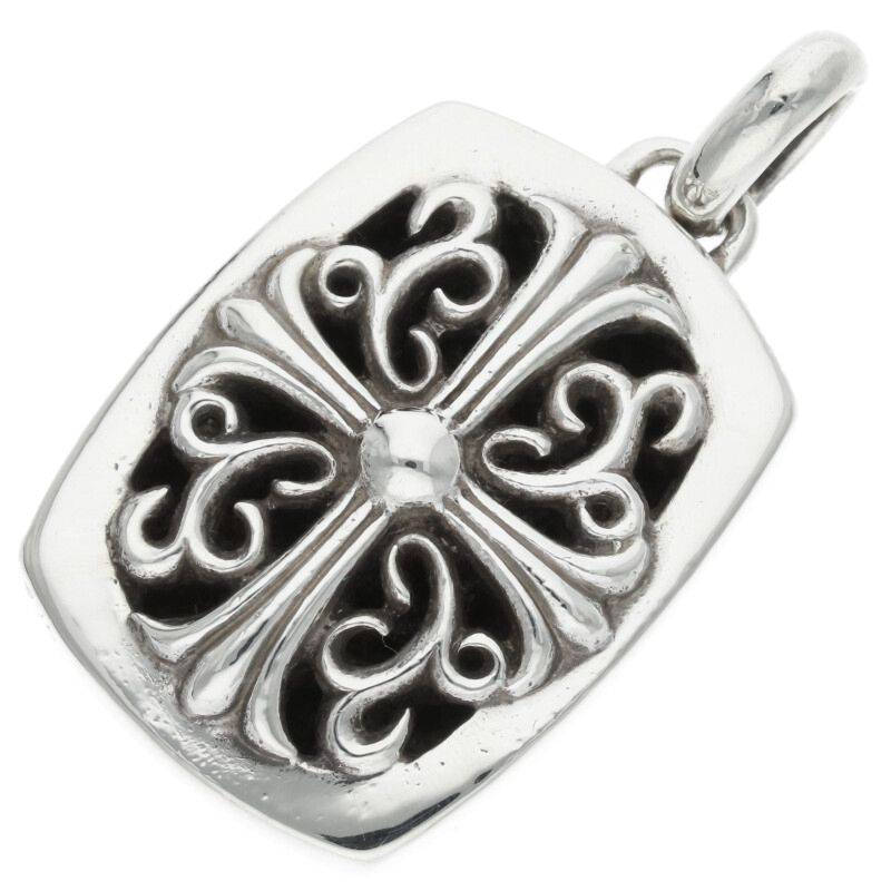 クロムハーツ Chrome Hearts KEEPER PENDANT キーパーペンダント シルバーネックレストップ(シルバー 31.22g)【103052】【SJ02】【小物】【中古】bb17#rinkan*B