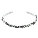 クロムハーツ Chrome Hearts BANGLE SBT SBTバンド シルバーブレスレット(シルバー 20.37g)【103052】【GZ11】【小物...
