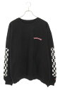 クロムハーツ Chrome Hearts サイズ:XL PPO Pretense SWTSHRT MATTY BOYバックプリントスウェットカットソー(ブラック...