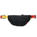 オフホワイト OFF-WHITE OMNA074F19A66002 ナイロンウエストバッグ(ブラック×レッド×イエロー)【103052】【BS55】【小物】【...