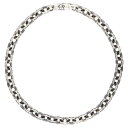 クロムハーツ Chrome Hearts サイズ:8inch PAPER CHAIN ペーパーチェーン シルバーブレスレット(シルバー 13.06g)【4030...