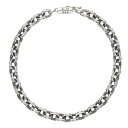 クロムハーツ Chrome Hearts サイズ:7inch PAPER CHAIN ペーパーチェーン シルバーブレスレット(シルバー 12.98g)【3030...