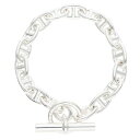 エルメス HERMES サイズ:14LINK Chaine d'Ancre GM シェーヌダンクルGMシルバーブレスレット(シルバー 75.38g)【10305...