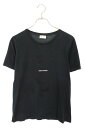 サンローランパリ SAINT LAURENT PARIS サイズ:S 464572 YB2DQ クラシックロゴプリントTシャツ(ブラック)【603052】【BS...