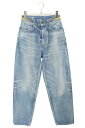 セリーヌ CELINE サイズ:26インチ 2N647930F チェーン付マーガレットデニムパンツ(インディゴ)【603052】【BS99】【レディース】【中古...