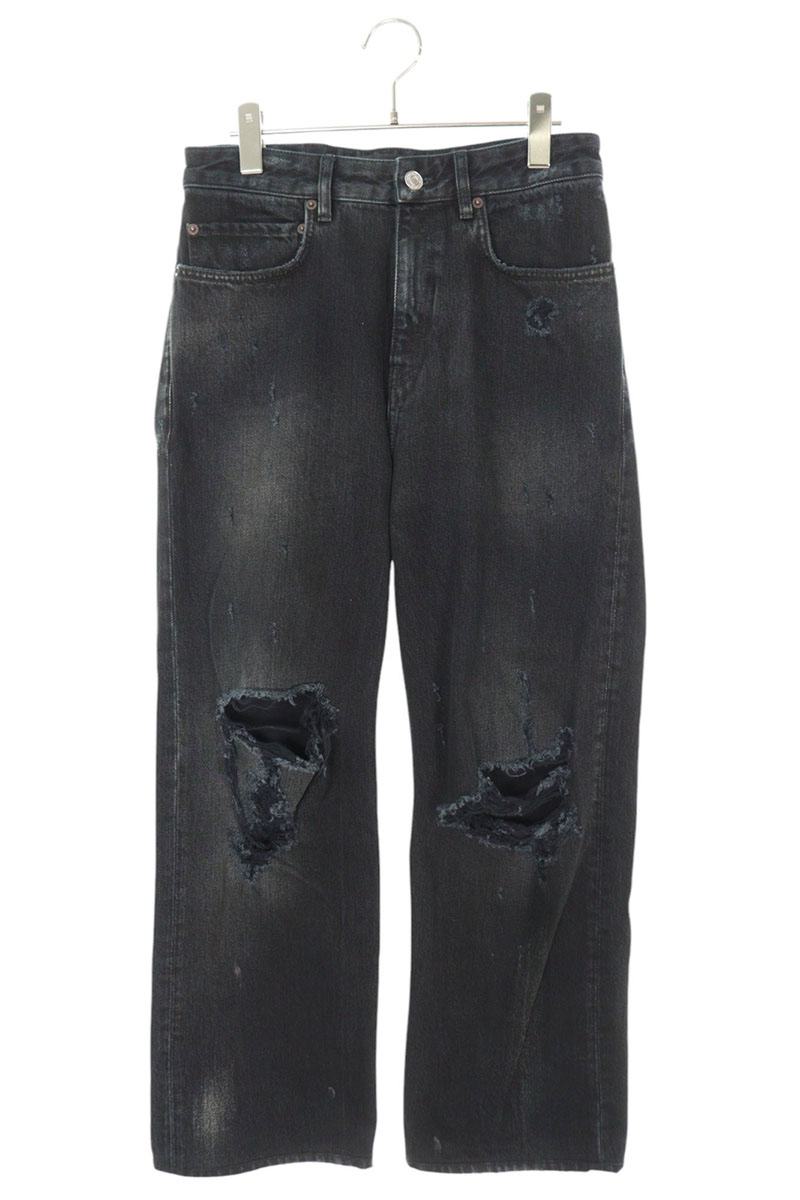 バレンシアガ BALENCIAGA　サイズ:XS 745151 TBP47 デストロイニークラッシュ