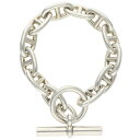 エルメス HERMES サイズ:12LINK Chaine d'Ancre GM シェーヌダンクルGMシルバーブレスレット(シルバー 68.22g)【01305...