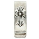 クロムハーツ Chrome Hearts MNY CLIP SM スモールCHモチーフマネークリップ(シルバー 58.48g)【703052】【SS07】【小...