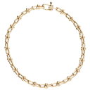 ティファニー TIFFANY&Co. サイズ:M HardWear ハードウェア K18YGマイクロリンクブレスレット(イエローゴールド 9.66g)【0130...