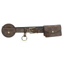 ルイヴィトン LOUISVUITTON サイズ:80 M0236W モノグラムサンチュールデイリーマルチポケットベルト(ブラウン)【413052】【BS99】【...