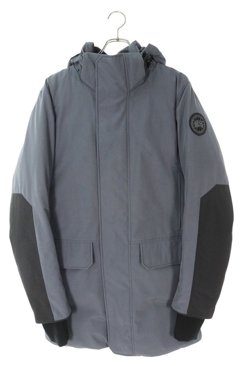 カナダグース CANADA GOOSE サイズ:M 3409MB BROCKTON PARKA フロントポケットブロックトンパーカーダウンジャケット(グレー調)【013052】【BS99】【メンズ】【中古】bb394#rinkan*B