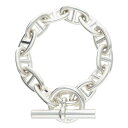 エルメス HERMES サイズ:12LINK Chaine d'Ancre TGM シェーヌダンクルTGMシルバーブレスレット(シルバー 110.73g)【90...