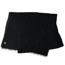 クロムハーツ Chrome Hearts ジャガードCHプラスカシミアストール(ブラック×シルバー)【803052】【SS07】【小物】【中古】bb51#ri...